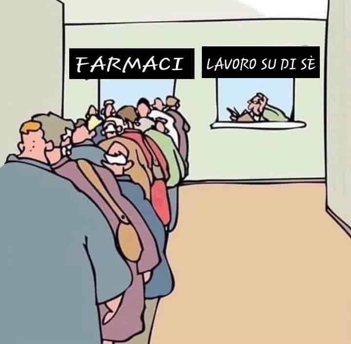 farmaci e lavoro su di sè